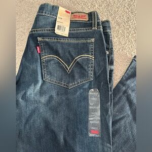 Levi's 518 Bootcut Jeans in Dark Indigo